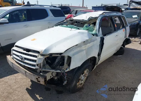 2002 Toyota Highlander z USA, uszkodzony, nr VIN JTEGD21A120038423